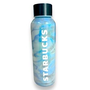 ☁️ Starbucks Cloudy Blue Glass Cold Cup ☁️
